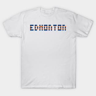 Pixel Hockey City Edmonton 2017 T-Shirt